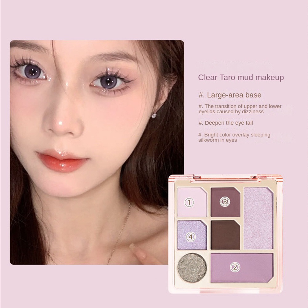 Bảng Phấn Mắt Trang Điểm Làm Sáng Tông Màu Đất Thương Hiệu Biya