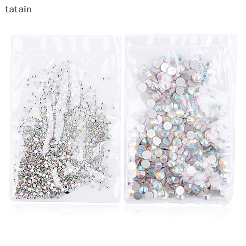 Set 1440 Hạt Cườm 3D Lấp Lánh Dùng Trang Trí Móng Nghệ Thuật DIY