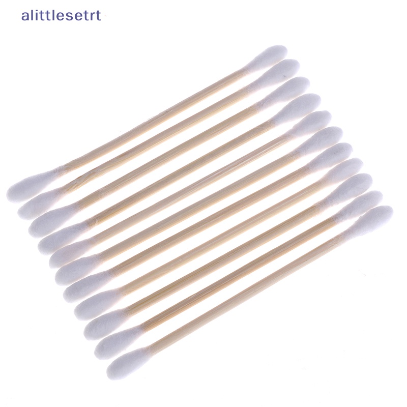 Set 100 Tăm Bông Cotton Hai Đầu Sử Dụng Một Lần