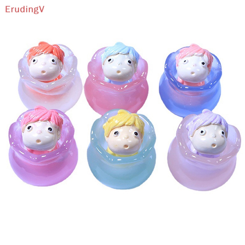 1 Chú Cá Hoạt Hình Mini Phát Sáng Dùng Trang Trí DIY