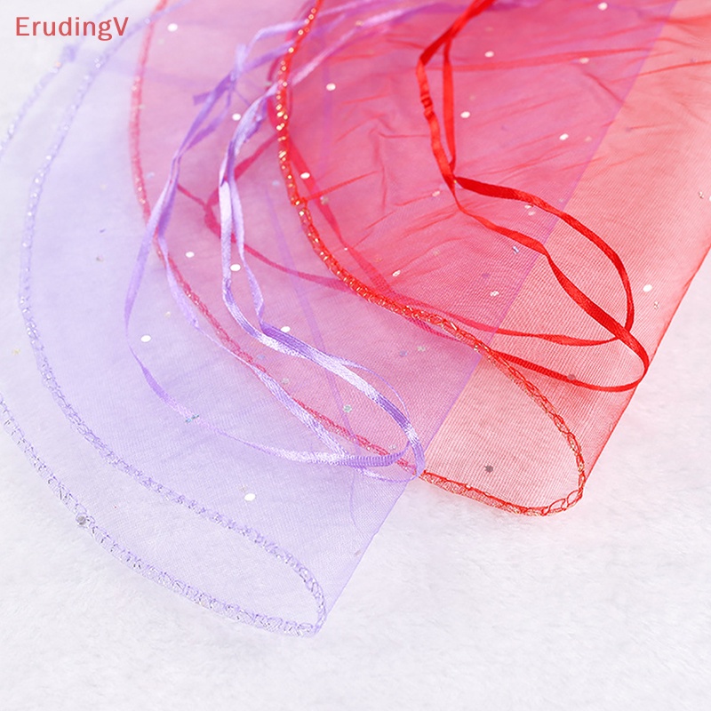 Set 10 Túi Dây Rút Hình Tròn Nhỏ 25cm Đựng Trang Sức / Kẹo / Quà Giáng Sinh / Tiệc Cưới