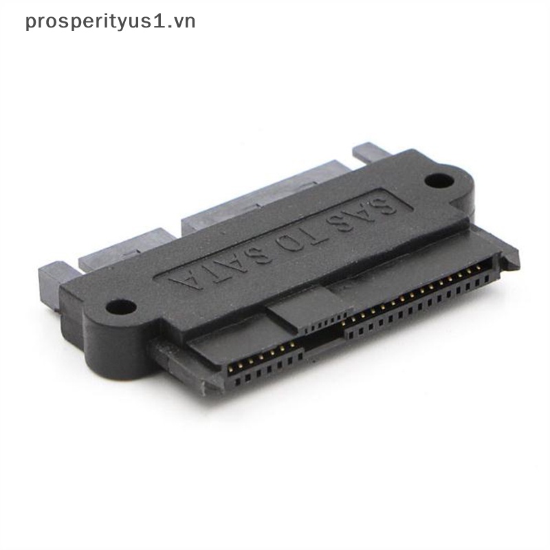 Đầu Nối Chuyển Đổi SAS 29 pin Female Sang SATA 22pin Male Cho Windows Sasperityus1