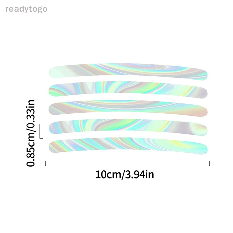 Bộ 20 Miếng Dán Trục Bánh Xe Phản Quang An Toàn Cho Xe Hơi