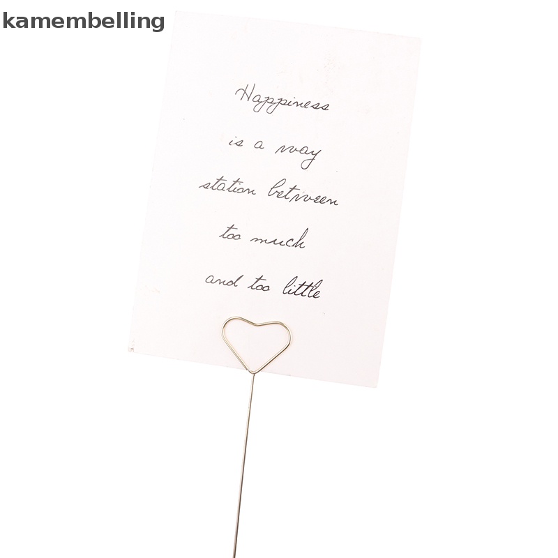 Set 10 Kẹp Thẻ Bằng Kim Loại Tiện Lợi