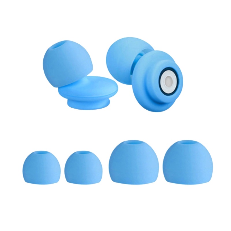 2 Nút Silicone Bọc Tai Nghe Cách Âm Thân Thiện Với Môi Trường