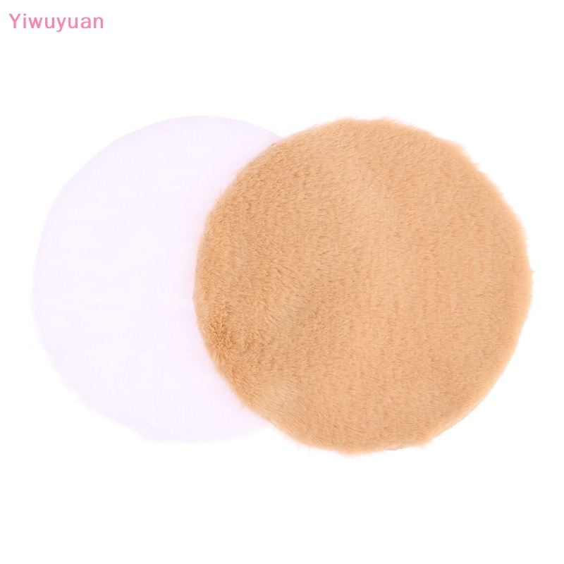 1 Thảm Lông Lót Sàn Hình Tròn Cho Nhà Búp Bê Mới