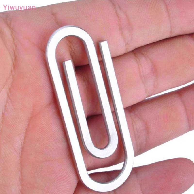 Kẹp Tiền / Thẻ Tín Dụng Bằng Thép Không Gỉ Mới