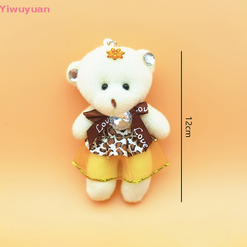 < Yiwuyuan > Búp Bê Gấu Bông Cặp Đôi Hoạt Hình Nghệ Thuật Mẫu Mới