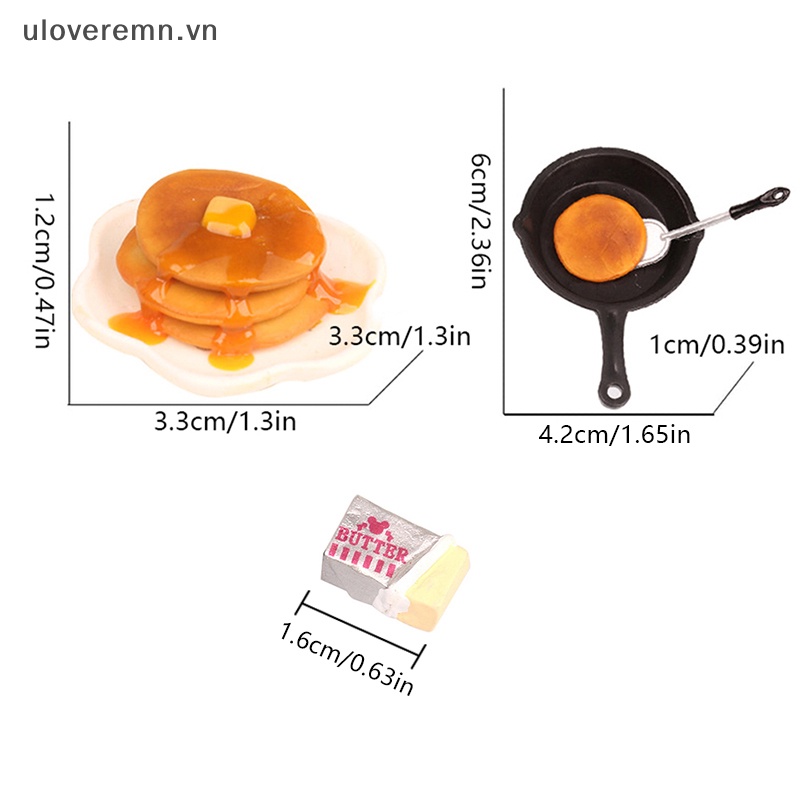 1 Set Mô Hình Chảo Sắt 1: 12 Dùng Trang Trí Nhà Búp Bê