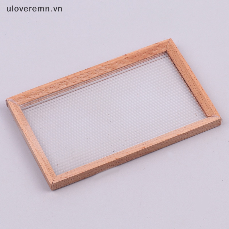 Uloveremn 1 Mô Hình Đồ Nội Thất mini Bằng acrylic Cho Nhà Búp Bê