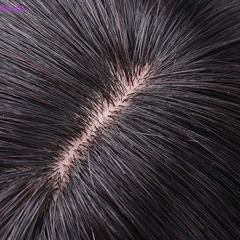 Tóc Mái Giả 3D Bằng Sợi Tổng Hợp Có Kẹp Tiện Dụng Mới