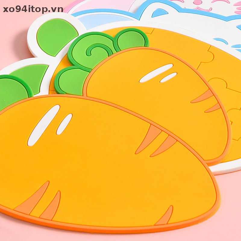 Xoitop Thảm Lót Bảng Điều Khiển Xe Hơi Chống Trượt Giặt Được Trang Trí Phong Cảnh Hoạt Hình