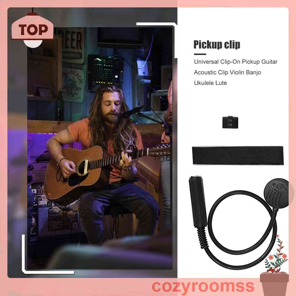Kẹp Pickup BằNg Cao Su Cho Banjo Ukulele