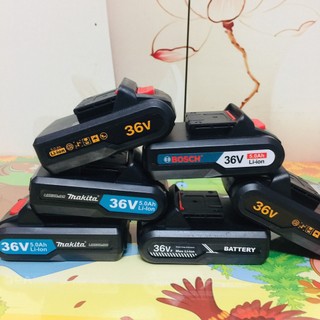 Pin máy khoan 26v, 36v, 21v, 48v 5 cell- dùng cho máy makita, bosch, dewalt