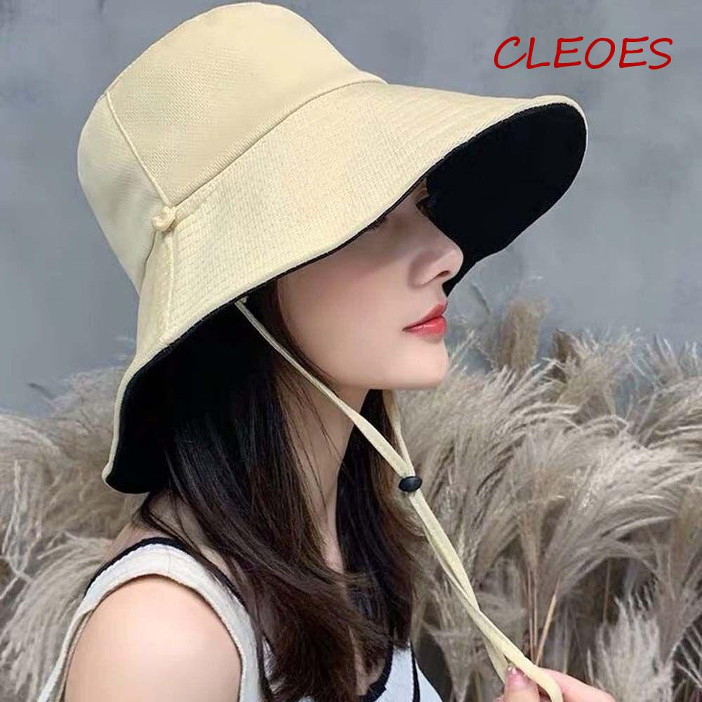 Nón Tai Bèo Rộng Vành Hai Màu Sắc Đa Dạng Phong Cách Hàn Quốc Cho Nữ