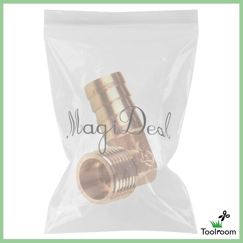 1 Đầu Nối Chuyển Đổi Ống Khuỷu Tay 90 Độ 1 / 8 '' BSP Sang 8mm