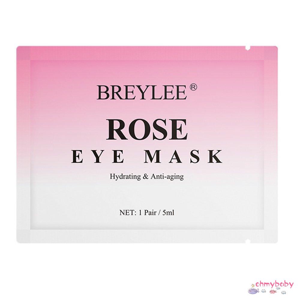 [InStock] 1 Đôi Hoa Hồng Mặt Nạ Mắt Giảm Nếp Nhăn Bọng Quầng Thâm Áp Lực Túi Chống Lão Hóa Dưới Miếng Dán [Z/13]