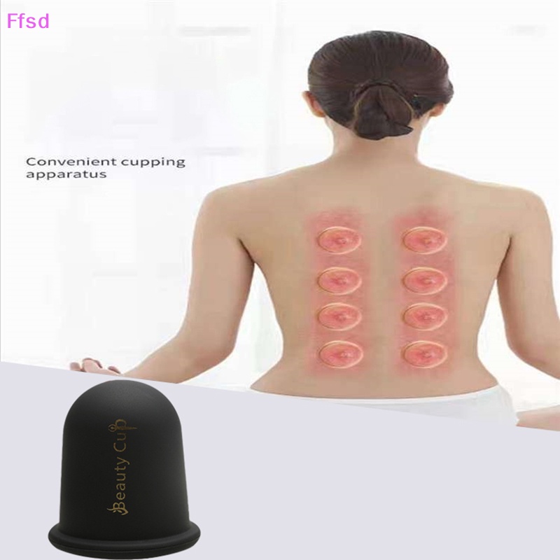 1 Cốc Giác Hơi Mát Xa Cơ Thể Bằng Silicone Chống Cellulite