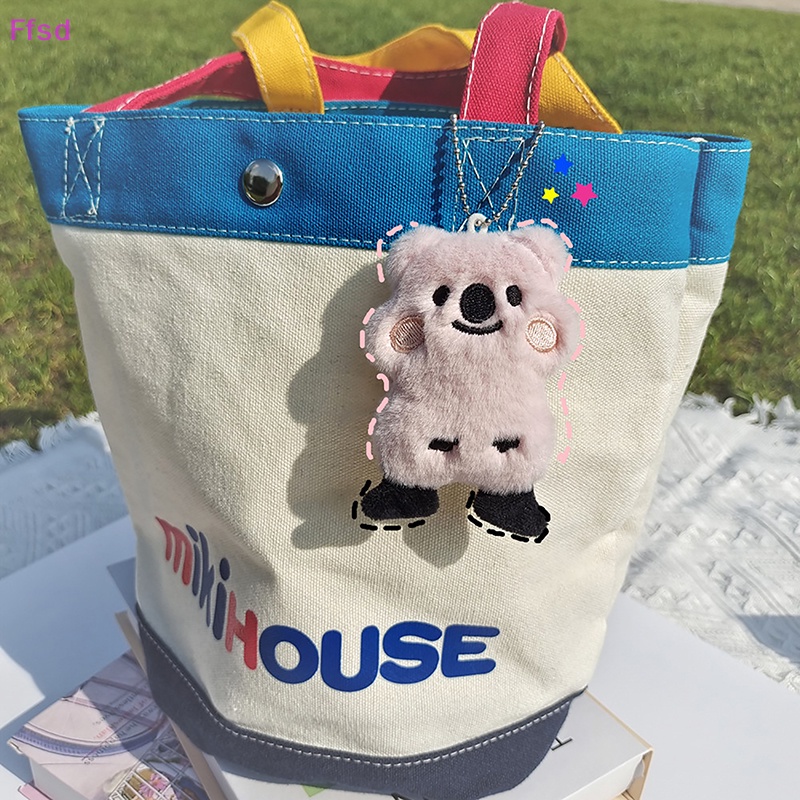 {Ffsd} Móc Khóa Hình Gấu Koala Nhồi Bông Dễ Thương Treo Trang Trí Túi Xách / Ô Tô Bán Chạy