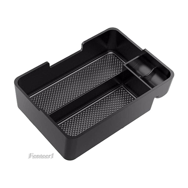 Khay Đựng Đồ Gắn Chỗ Gác Tay Xe Hơi Tesla Fenteer1