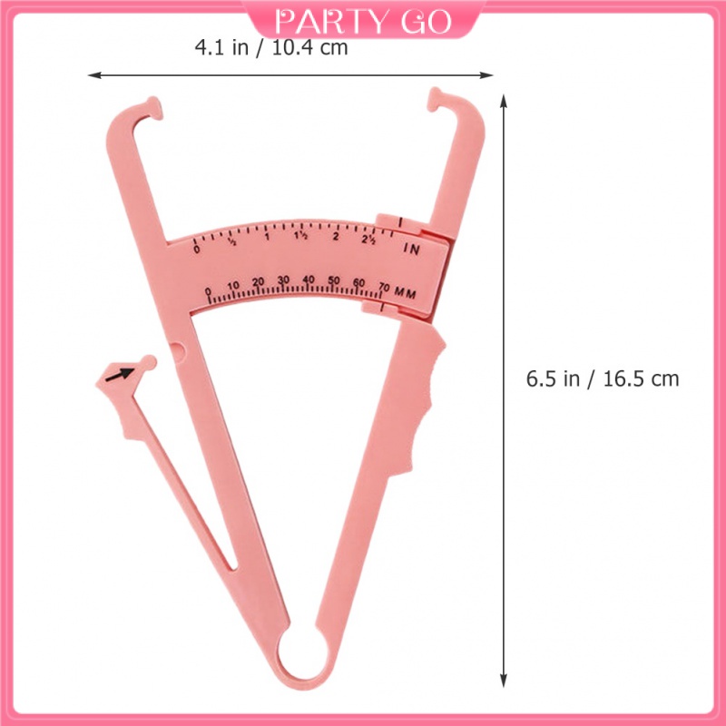 1 Bộ Thước Kẹp Đo Lượng Mỡ Cơ Thể Tiện Dụng