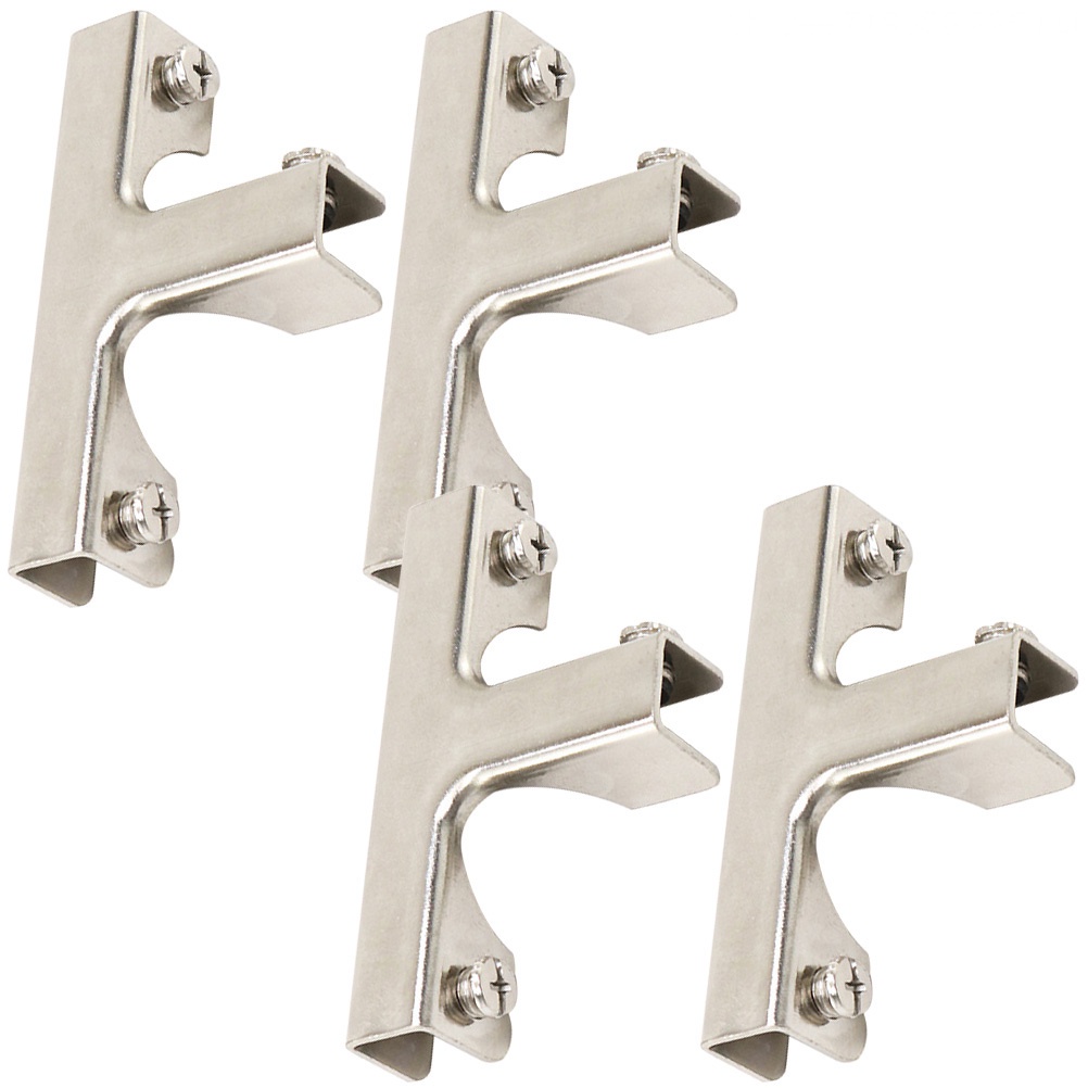 Set 4 Kẹp Kính Bằng Thép Không Gỉ 9X5.1CM