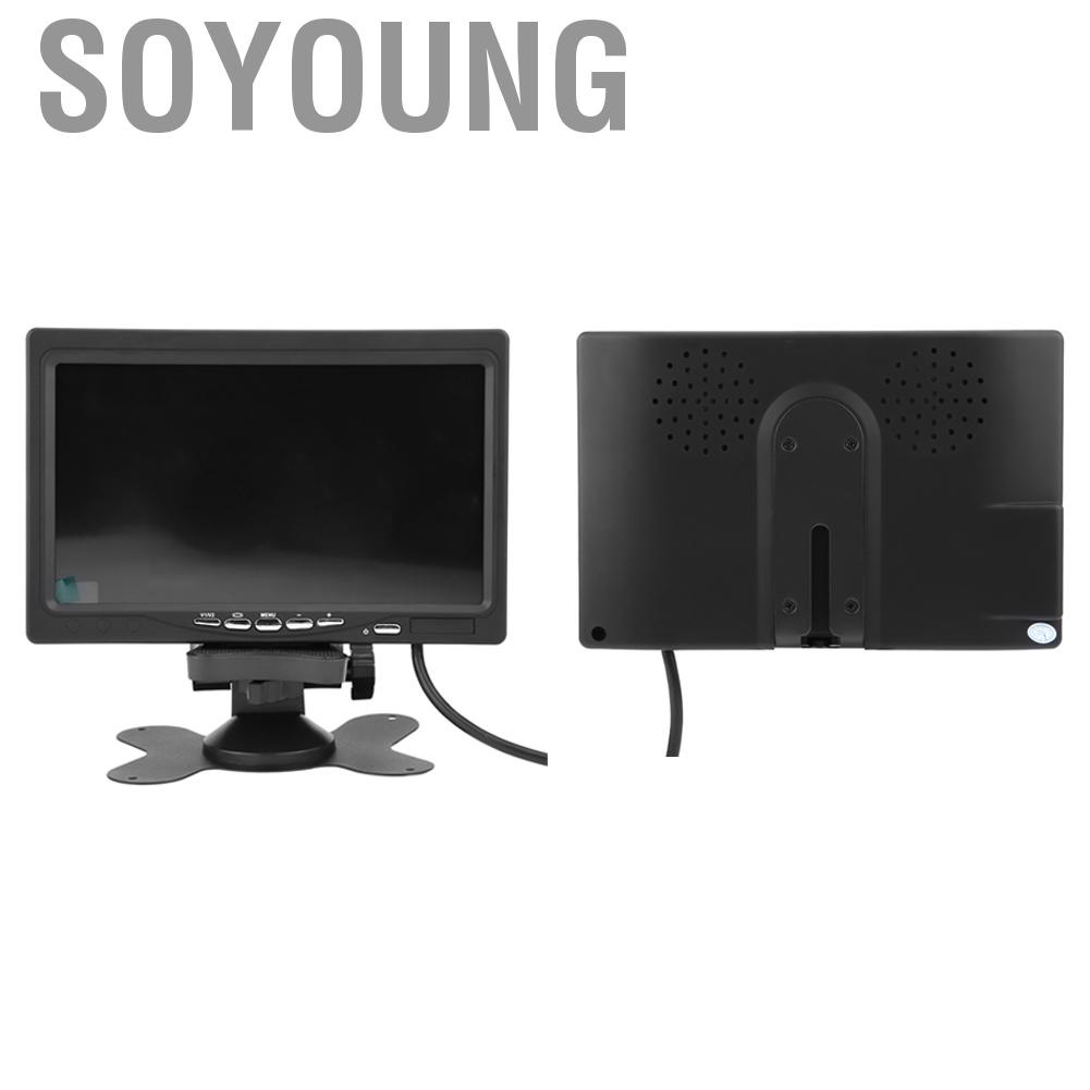 Soyoung HD 7" Inch Car Rear View Reversing Backup  Color LCD TFT Screen