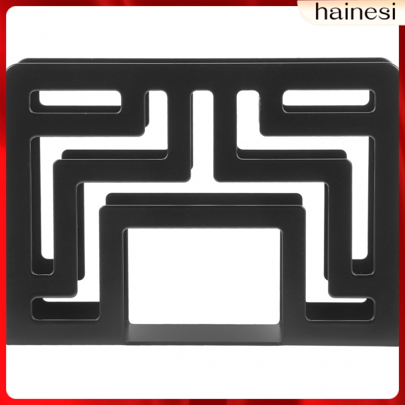 Para Mesa Giá Đỡ Khăn Giấy Để Bàn Trang Trí Khoét Rỗng Sắp Xếp Gọn Gàng