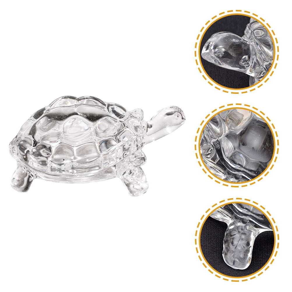 Tượng Rùa Nhỏ Dễ Thương Để Bàn Trang Trí