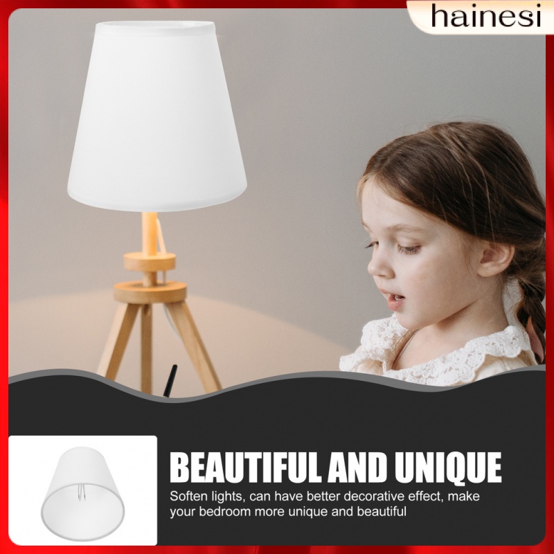 Chụp Đèn Bàn Nhỏ Bằng Vải Mộc Mạc