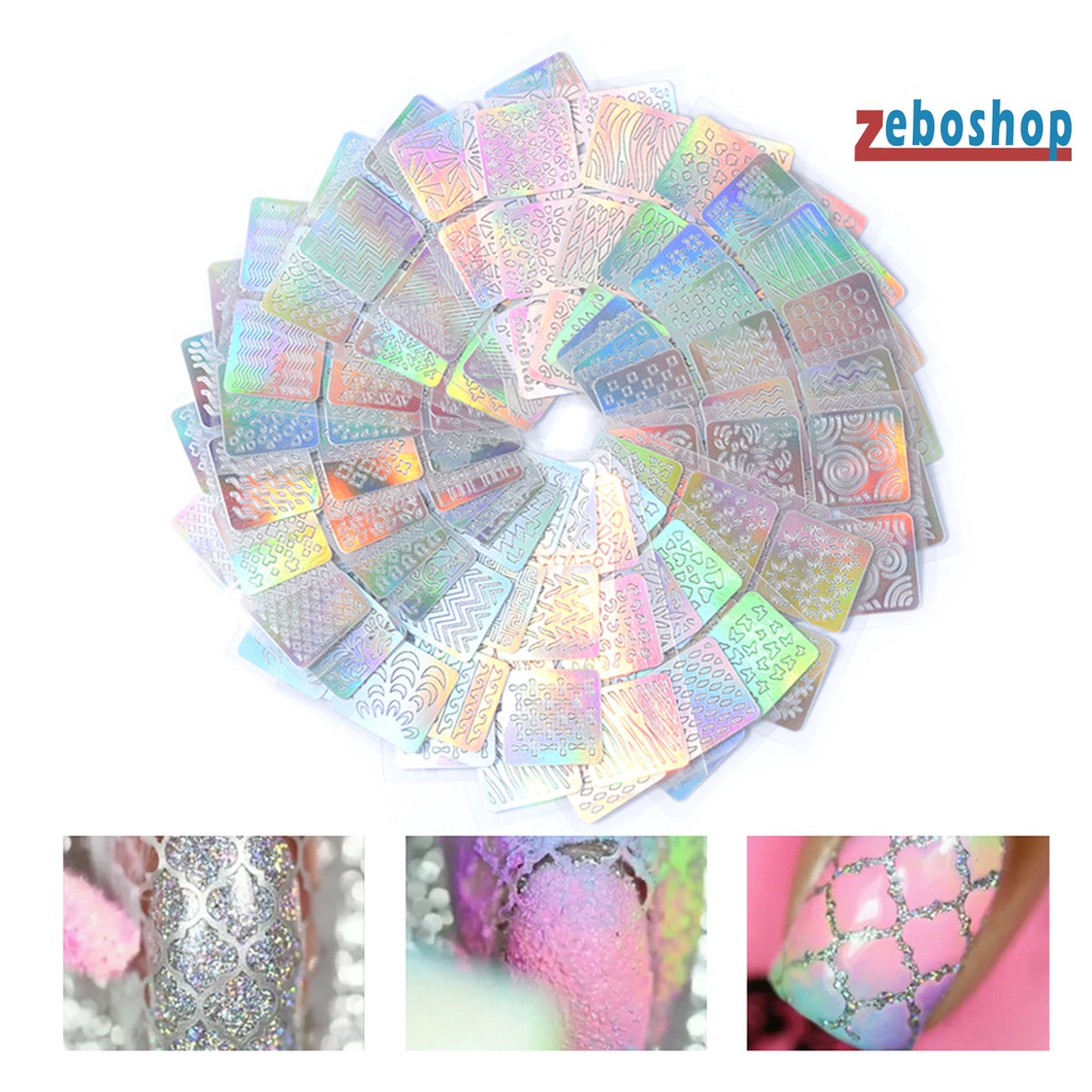 1 Bộ Sticker Dán Móng Tay Chuyển Họa Tiết Hoa Phong Cách Đẹp Mắt Dành Cho Bạn Nữ DIY