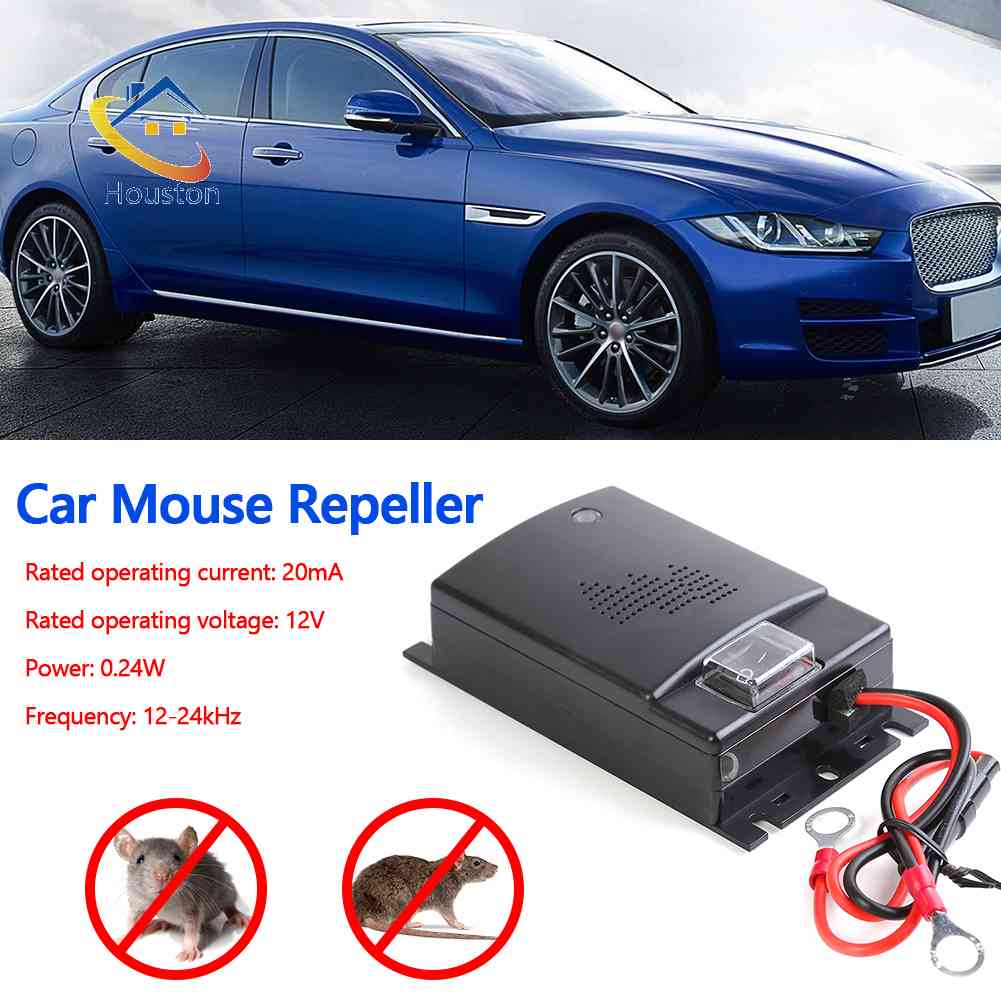 Thiết Bị Đuổi Chuột Bằng Sóng Siêu Âm 12V Cho Xe Hơi