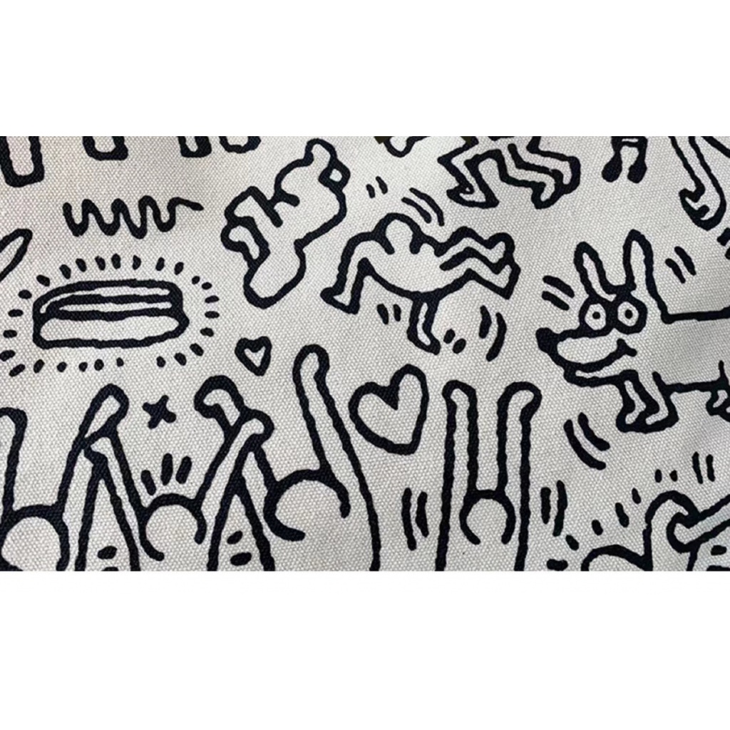 Túi Xách Canvas Cỡ Lớn Thời Trang Hàn Quốc Cho Nữ