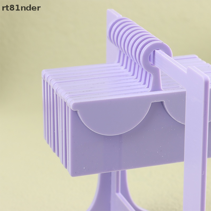 Set 10 Giá Đỡ Lông Mi Giả Mini Bằng Acrylic Tiện Dụng