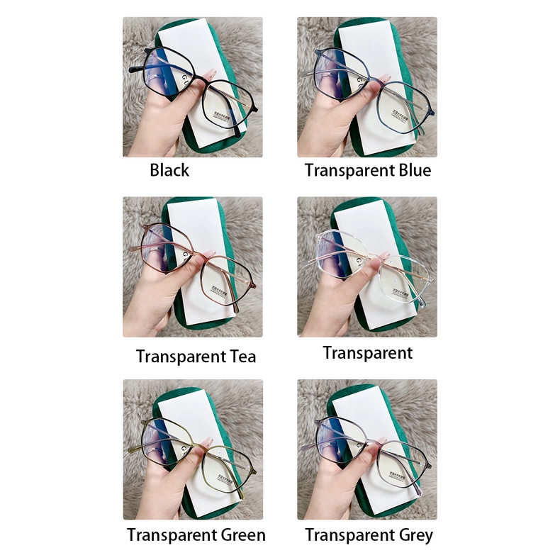 Mắt Kính TR90 Chống Bức Xạ Phong Cách Hàn Quốc Cho Nam Và Nữ