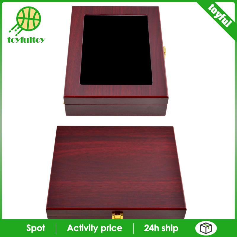 Hộp Gỗ Trưng Bày Bóng Golf 12 Lỗ Có Nắp Đậy Chắc Chắn