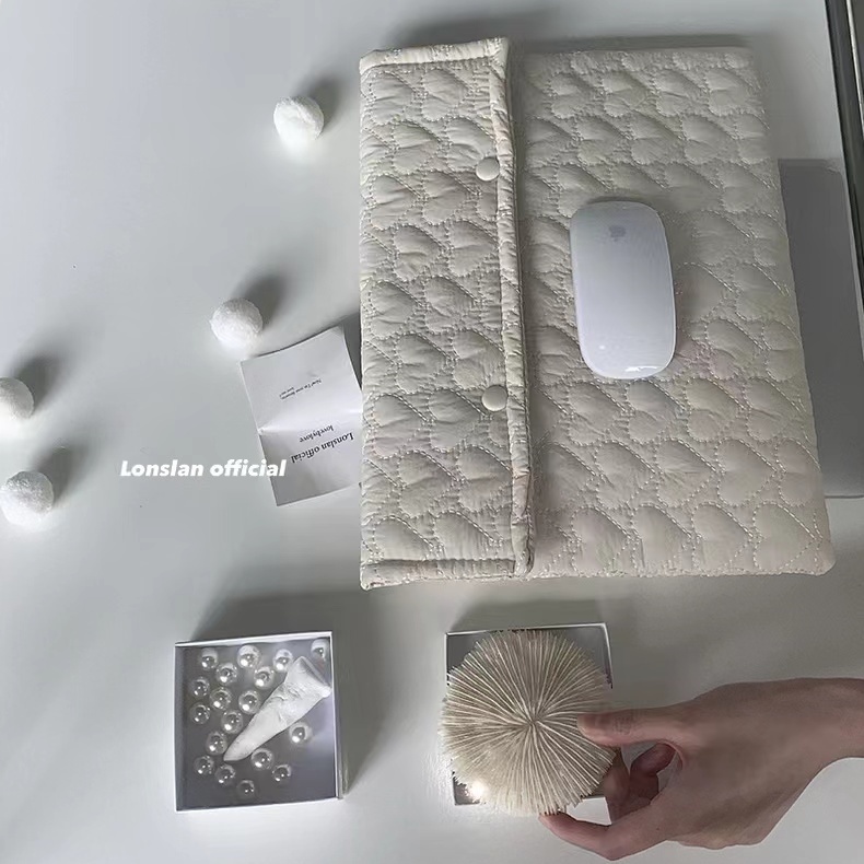 Ốp Máy Tính Bảng Bằng Cotton May Thủ Công 44cm