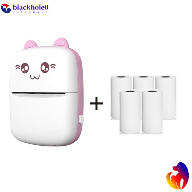 Máy In Nhiệt Mini Không Dây Bluetooth 200dpi (Phiên Bản Tiếng Anh)