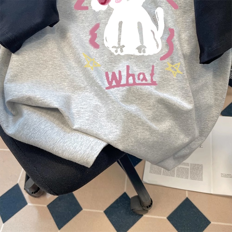 NRVP Áo Thun 100% Cotton Tay NgắN In Hoạ TiếT ĐộC ĐáO Phong CáCh HàN QuốC 2023