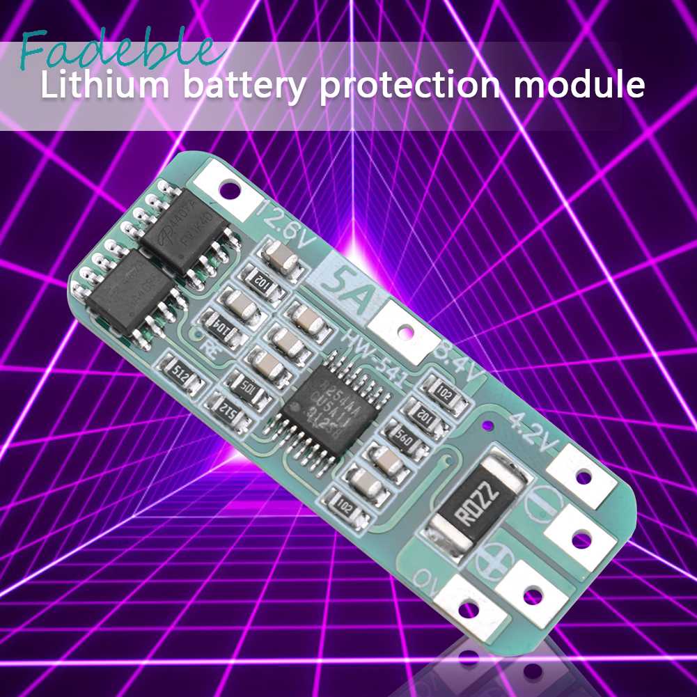 Bảng MạCh SạC Pin Lithium HW-541 3S 5A 18650 PCB PCM