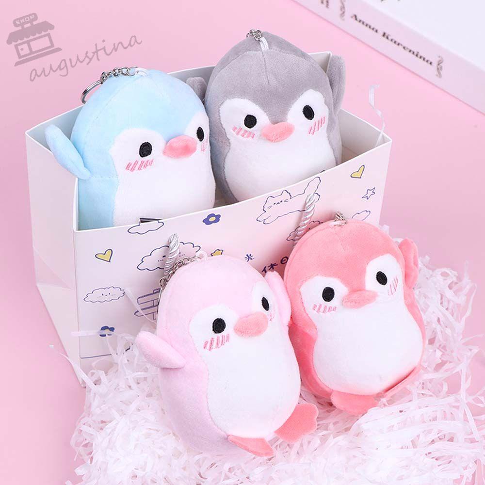 Móc Khóa Hình Chim Cánh Cụt Nhồi Bông Đáng Yêu