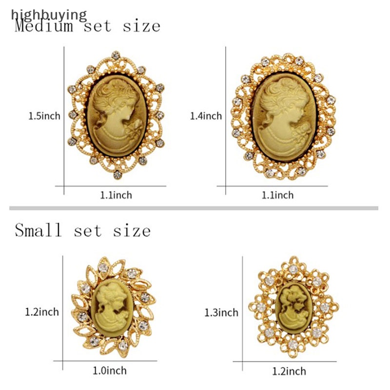 Set 12 Ghim CàI ÁO HìNh Belle ĐíNh Kim Cương Giả ThờI Trang Cho Nữ