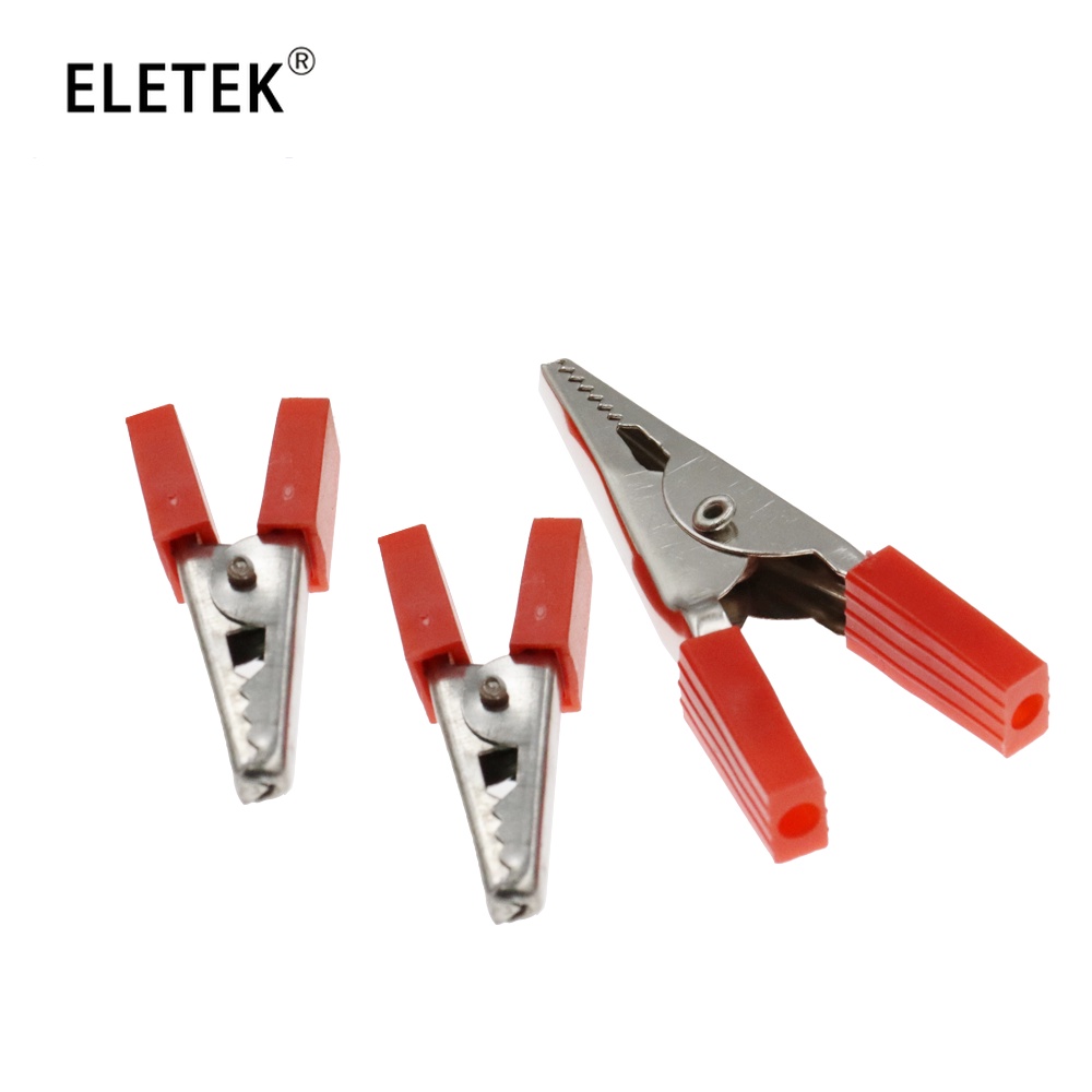 Set 10 Kẹp Cá Sấu Cách Điện Chuyên Dụng 35 / 50MM