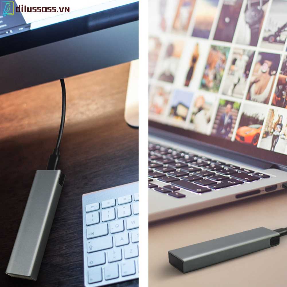 Ổ Cứng Giao Thức Kép M.2 NVME SATA 5 / 10Gbps Cho 2230 / 2242 / 2260 / 2280 SSD