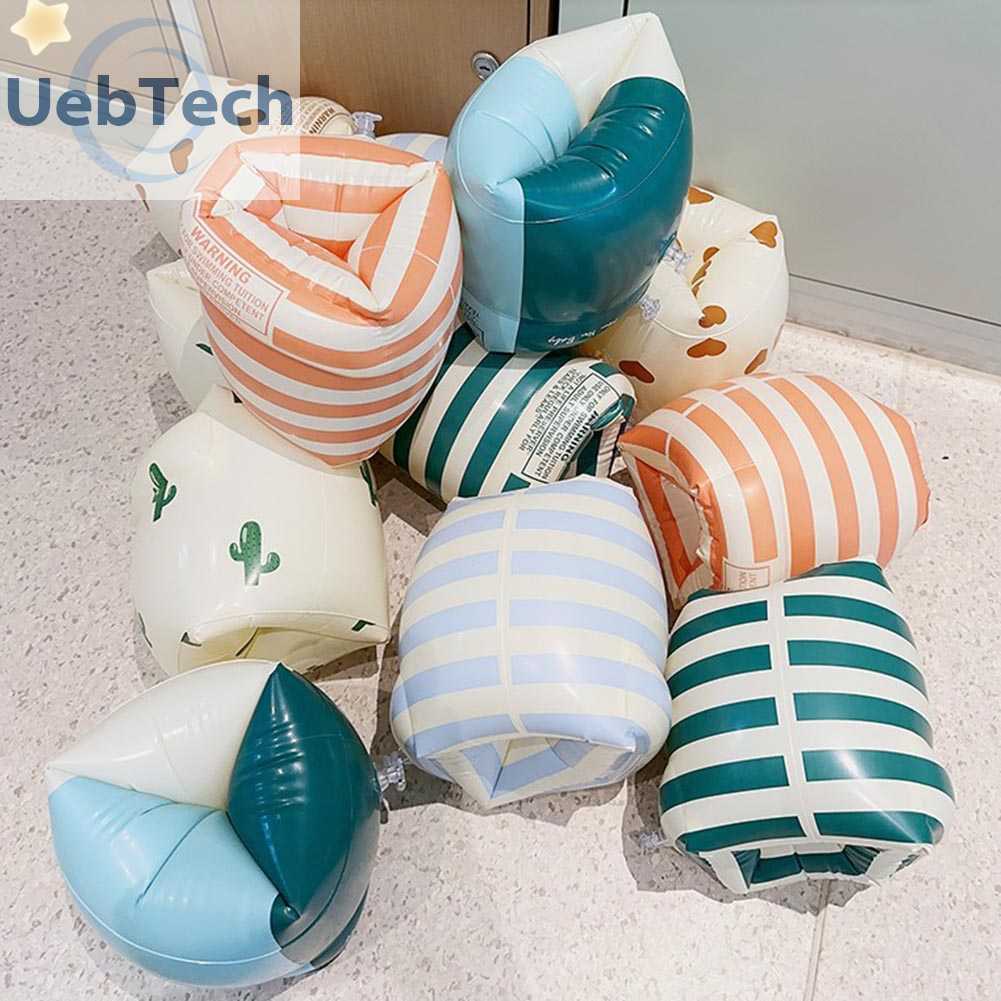1 Cặp Phao Bơi Bơm Hơi Đeo Cánh Tay Bằng PVC In Họa Tiết Dễ Thương Cho Người