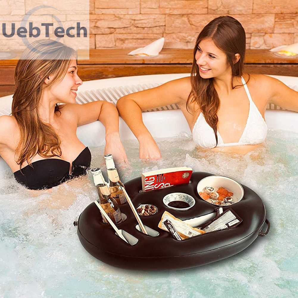 Giá Đỡ Cốc Bia Bơm Hơi Tiện Dụng Cho Hồ Bơi / Bãi Biển