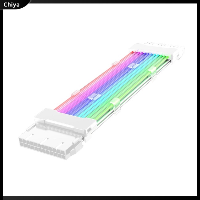 Dây Cáp Nối Dài Nguồn 24pin 5v Argb Linh Hoạt Cho Thẻ Đồ Họa Máy Tính