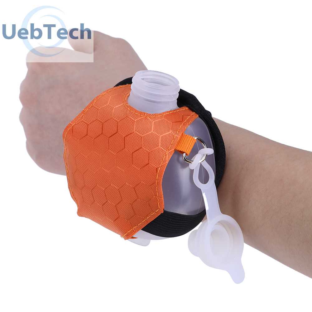 Bình Nước Thể Thao 200ML Có Quai Đeo Cổ Tay Mềm Mại