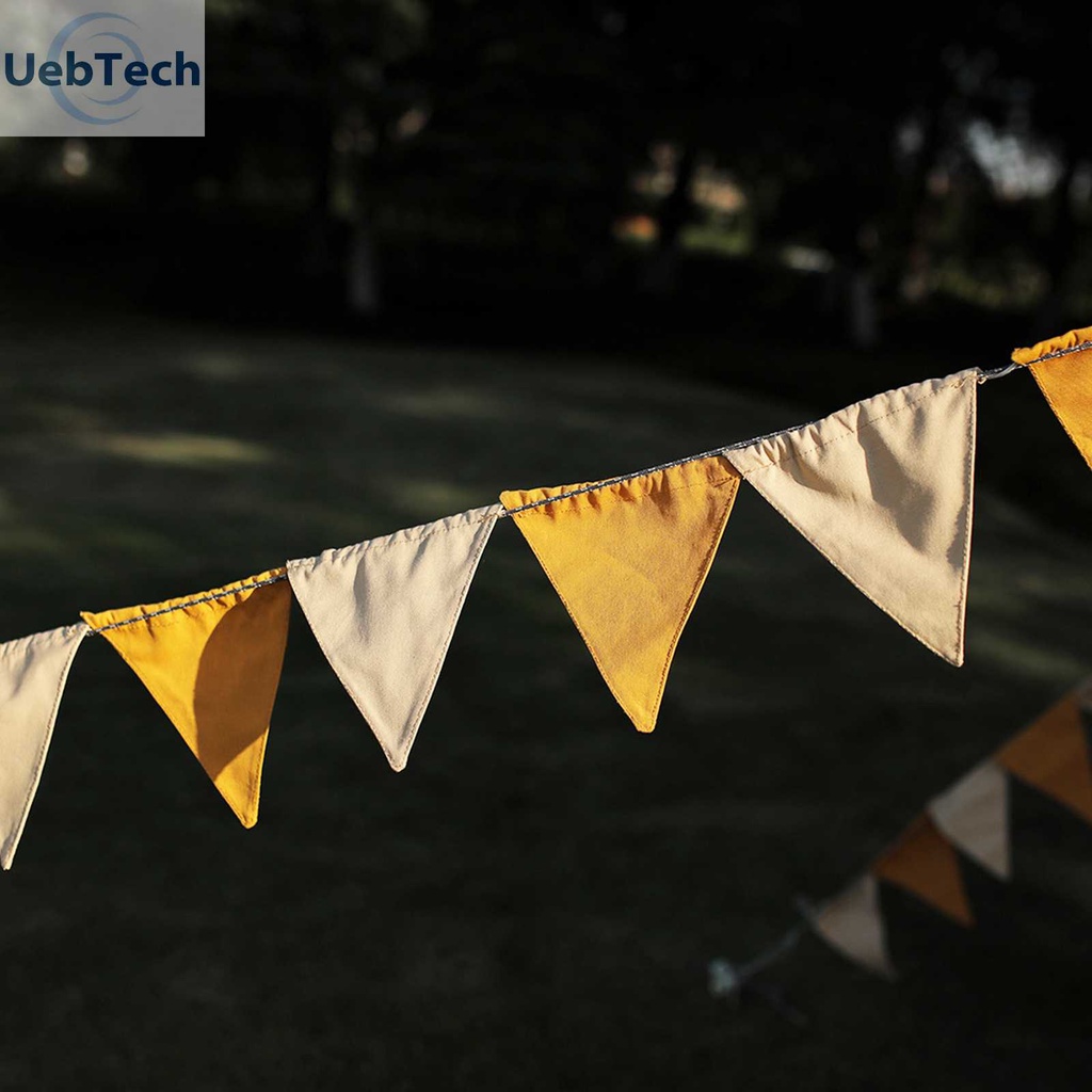 Cờ Tam Giác Treo Lều Cắm Trại Ngoài Trời Tiện Dụng