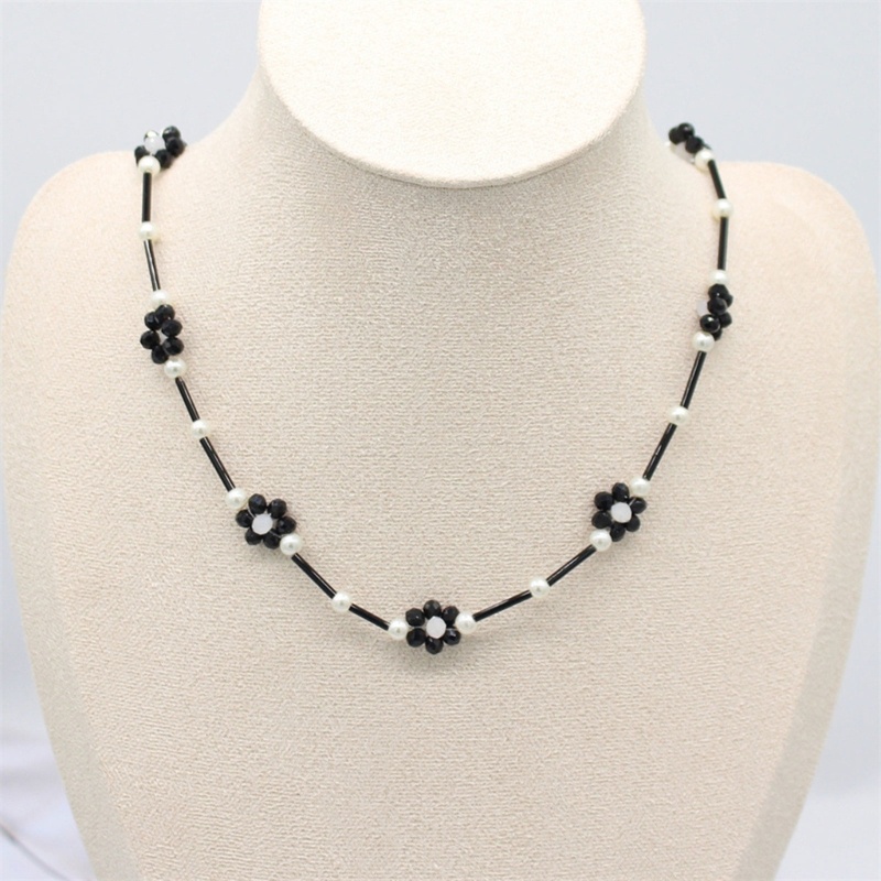 Vòng Cổ Choker Nhiều Lớp Họa Tiết Hoa Thời Trang Mùa Hè
